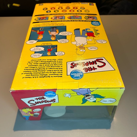 The Simpsons BART Talking Doll Playmates 2000 Interactive Y2K Rare Collectible - Picture 8 of 16